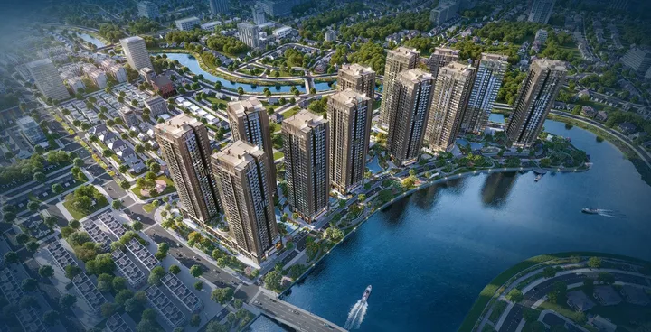 Căn hộ chung cư tại The Privé, Đường Song Hành, Phường An Phú, Quận 2, Hồ Chí Minh với thiết kế hiện đại, gồm 3PN + 2 WC/PT, diện tích 95,1m². Giá bán 13.557.143.585 tỷ VND, nội thất cơ bản như Bếp, Tủ quần áo...