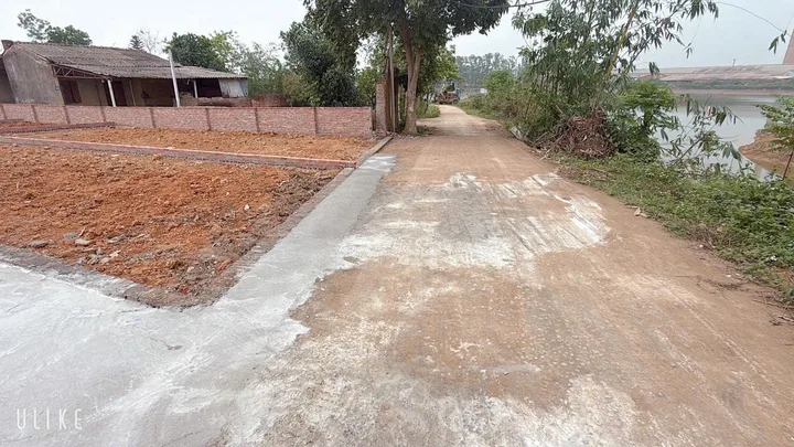 Bán 88m  Đất View Hồ Xã Sóc Sơn  Đường  thông Ô Tô Tránh