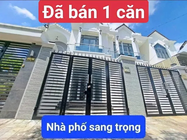 BÁN NHÀ MỚI XÂU PHƯỜNG 3 GIÁ 2ty460