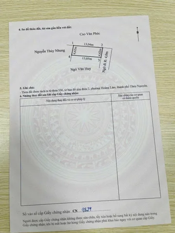 Bán 64 m Lâm Động gần ngay dự án đại học hàng Hải ngõ 4m k lỗi . L/h:076.231.9990 e Thúy