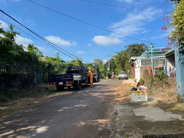 Đất Hoà Thuận đường nhựa kinh doanh 6x38, bán 1tỷ920tr, có 2 lô liền kề