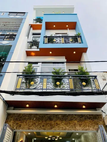 Nhà 50.4m2 Nguyễn Thị Nhuần Q12, xây 1 trệt 3 lầu sát Gò Vấp. Hẻm 4.5m thoáng, sổ sẵn