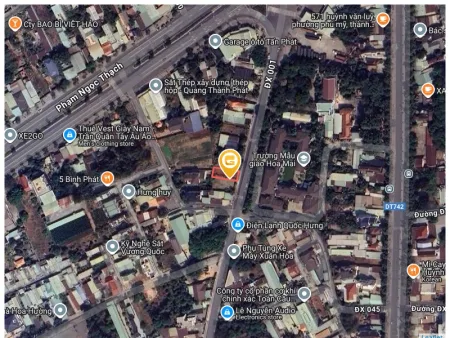 Bán đất 269.4m² giá 7.56 tỷ Phường Bình Dương