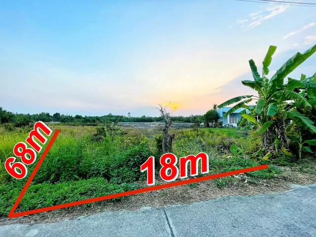 Chính chủ bán đất thổ vườn, 1235.7m² ngang 18m giá 3.8 tỷ, MT đường Liên ấp 2 3