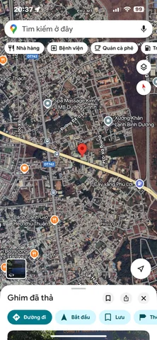 Đất Phú Mỹ cũ (phường Bình Dương-TP.HCM) sát bên Phú Lợi,gần chung cư Minh Quốc đường oto giá êm