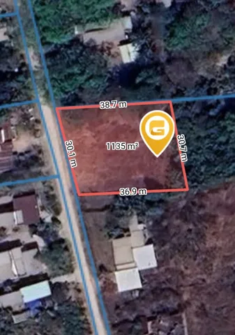 Bán đất 1128m² ngang 30m giá 6 tỷ Xã Phú Hòa Đông