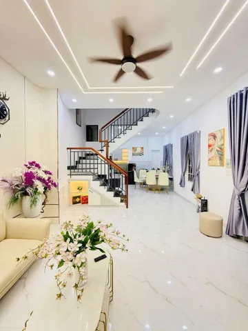K1682 ✨✨ Giảm 400tr! sát chợ An Nhơn GV, SHR, Vuông, HXH, 2 tầng, 5.7x15m, 5.x tỷ