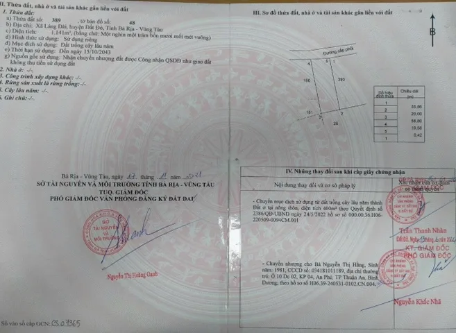 Bán đất mặt tiền đường nhựa gần biển