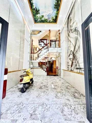 Nhà Phố 5 Tầng Mới Xây Đầy Đủ Nội Thất Hiện Đại-Thang Máy Ngay Lê Văn Khương P Thới An Q12