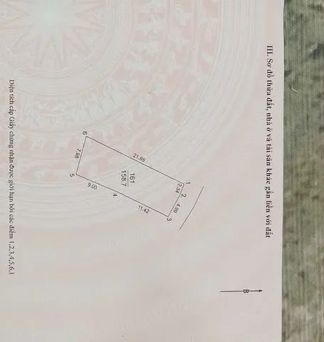 Bán đất 158.7m² ngang 4.99m giá 7.5 tỷ Xã Thư Lâm