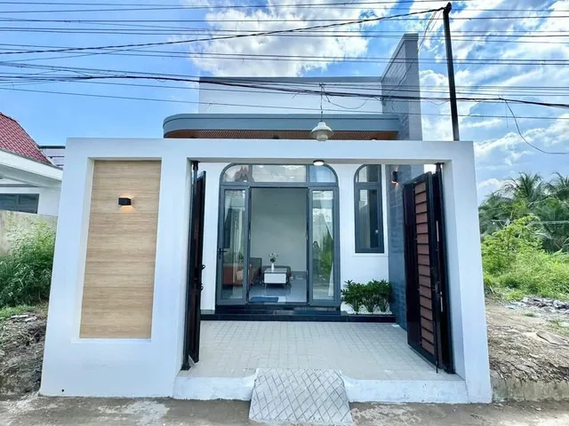 BÁN NHÀ GẦN KHU DU LỊCH BỬU LONG SỔ RIÊNG THỔ CƯ CHỈ 400 TRIỆU NHẬN NHÀ