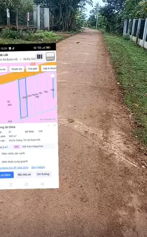 Bán đất 534.5m² giá 530 triệu Xã Ea Drông