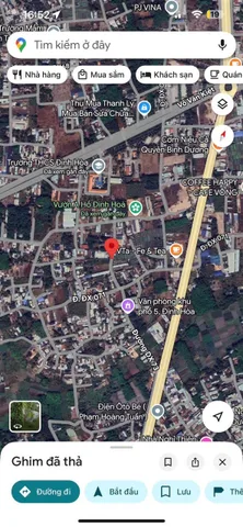 Mt Dx073 Định Hoà cũ (phường Chánh Hiệp-TP.HCM) nhựa 6m thông ngay sau trường cấp 2 vị trí đẹp
