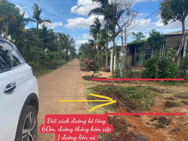 Bán đất 538.5m² ngang 20m giá 1.05 tỷ Xã Cuôr Đăng