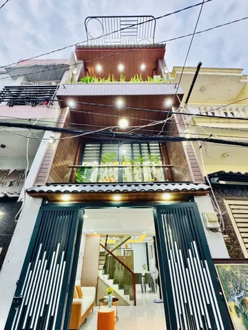 Bán nhà 64m2 Nguyễn Văn Quá, Q12 xây 3 tầng gần công viên Cây Sộp, hẻm 8m, sổ riêng