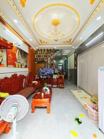 🚗 GẤP BÁN NHÀ 4 TẦNG - 60M2( 4*15) - HOÀN CÔNG ĐỦ, HẺM XE HƠI - NGAY NGÃ 3 LÒ LU - VINHOM NGUYỄN XIỂN - TRƯỜNG THẠNH, THỦ ĐỨC.(A)