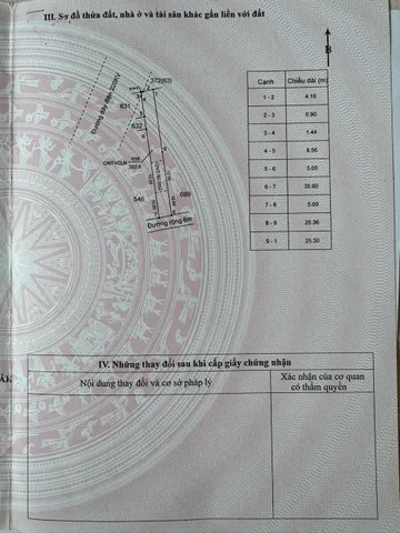Bán đất 254.2m² ngang 5m giá 2 tỷ Phường Tân An