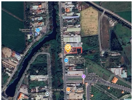 Bán đất 445m² giá 7.5 tỷ Xã Tân Nhựt