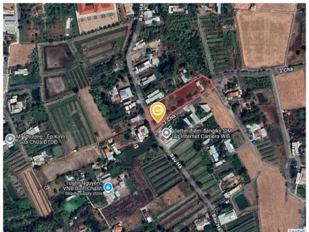 Bán đất 900m² giá 7.8 tỷ Xã Hưng Long