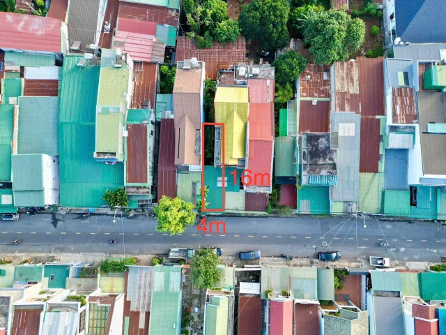 Bán đất MT QUANG TRUNG 64.1m² ngang 4m giá 4.65 tỷ Phường Buôn Ma Thuột