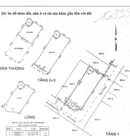 Bán nhà 5 Tầng , Hẻm ôtô, DT 90m² ngang 5,8m giá 15 tỷ Phường Thông Tây Hội