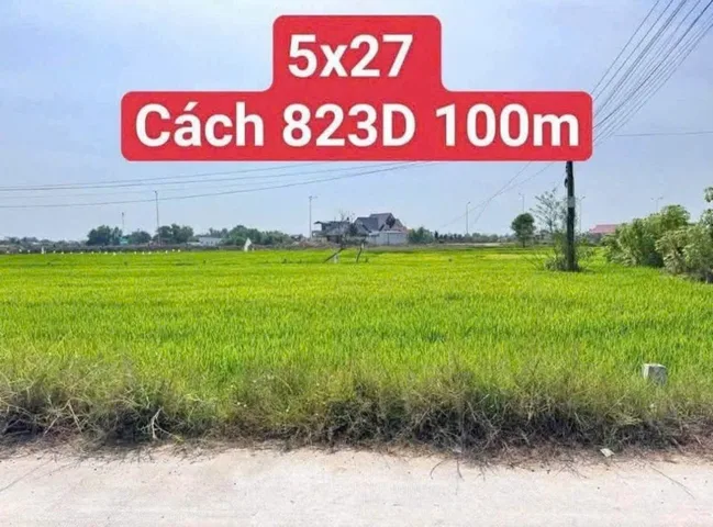 Bán đất 131.7m² ngang 5m giá 1.15 tỷ Xã Mỹ Hạnh