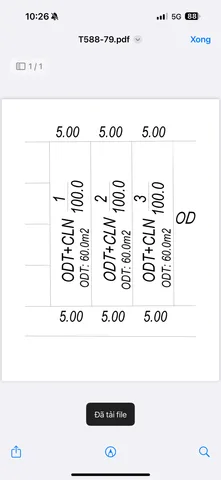 Bán đất 100m² giá 1.68 tỷ Phường Tân An