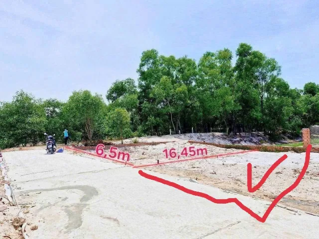 Hạ giá bán gấp đất vinh an 6,5x16,5m giá 299tr còn 269tr bán nhanh