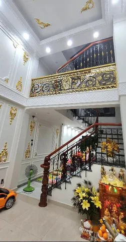 BÁN NHÀ ĐẸP SÁT LÊ VĂN QUỚI - NGÃ TƯ 4 XÃ - ĐƯỜNG XE TẢI - ( 4X17M )