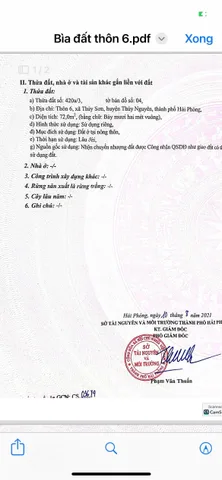 Bán 72 thôn 6 Thuỷ Sơn cách đường 352 chỉ khoảng 100 m. Tiện ích đầy đủ.l/h:076.231.9990 e Thúy