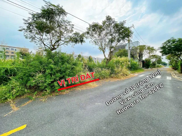Bán đất Saigon Village Long Hậu, 80m², giá 2.6 tỷ đường số 10 rộng 17m