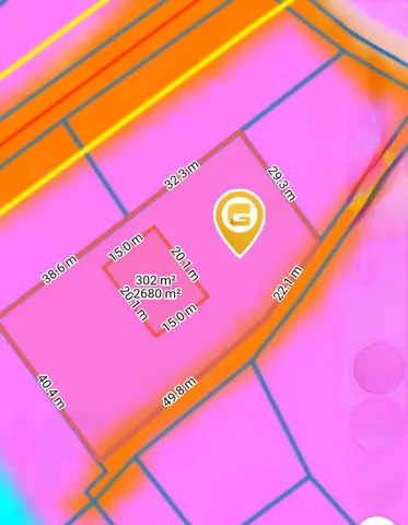 Bán đất 2550m² ngang 70m giá 8.9 tỷ Xã An Nhơn Tây
