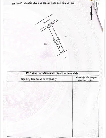 Bán đất 191.3m² ngang 5m giá 1.3 tỷ Xã Hồ Tràm