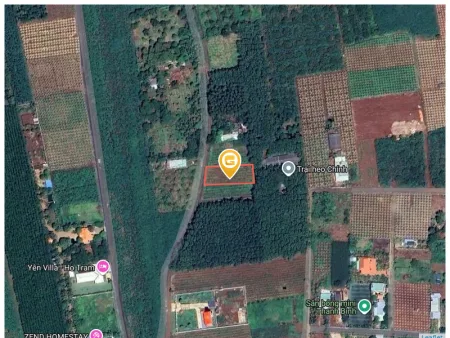 Bán đất 1000m² ngang 20m giá 2.7 tỷ Xã Xuyên Mộc