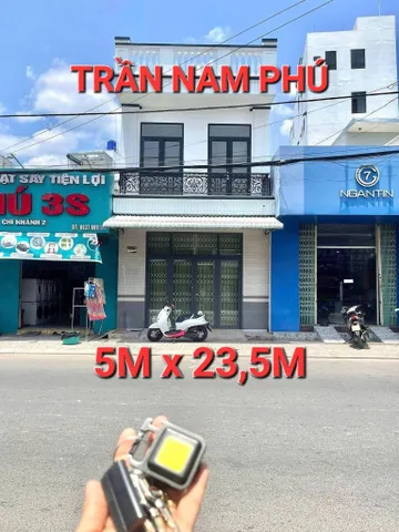 Bán Nhà 1 lầu Mặt Tiền Trần Nam Phú