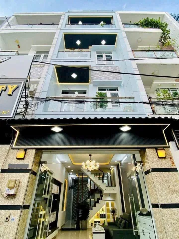 Rẻ nhất khu vực - chưa tới 3 tỷ. Nhà 47m² Tây Lân, Bình Tân xây 1 trệt 3 lầu. Sổ riêng sẵn, hẻm 5m