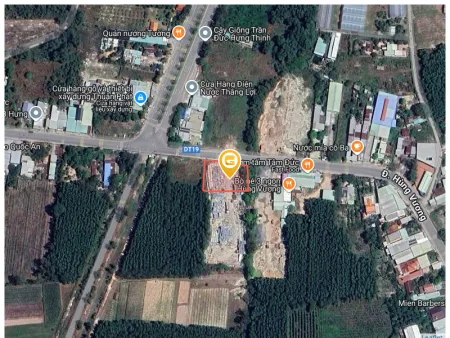 Bán đất 1353m² ngang 45m Xã Phước An