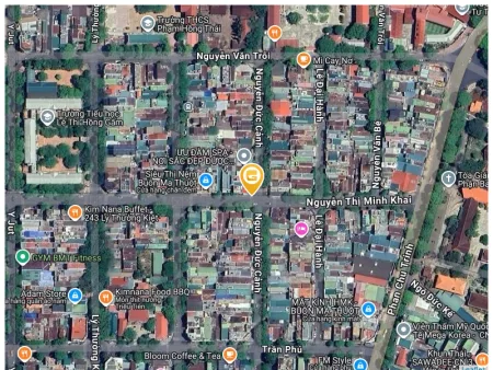 Bán nhà MẶT TIỀN NGUYỄN THỊ MINH KHAI 34.4m² ngang 8.8m giá 16.5 tỷ Phường Buôn Ma Thuột