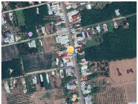 Bán đất 567.1m² ngang 10m giá 1.1 tỷ Xã Phước Thành