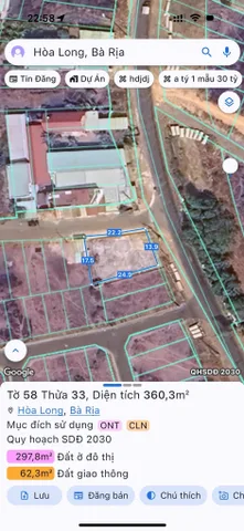 LÔ GÓC HƯƠNG LỘ 2, PHƯỜNG TAM LONG, TP HCM