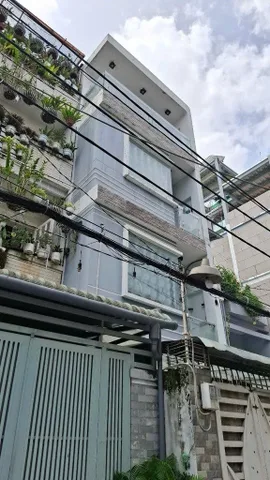 XVNT bình thạnh, chủ gấp bán, sổ hồng riêng, 4 tầng