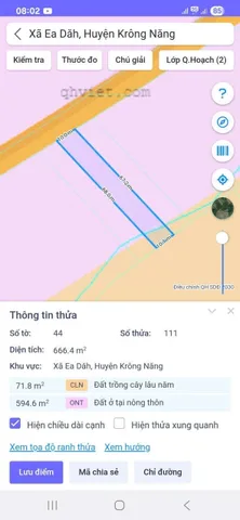 Bán đất 657.8m² giá 300 triệu Xã Phú Xuân
