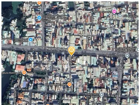 NHÀ ĐẸP 2 TẦNG BTCT, HẺM 257 NGUYỄN THỊ THẬP, TRUNG TÂM  QUẬN 7, 60M2, NHỈNH 7T.