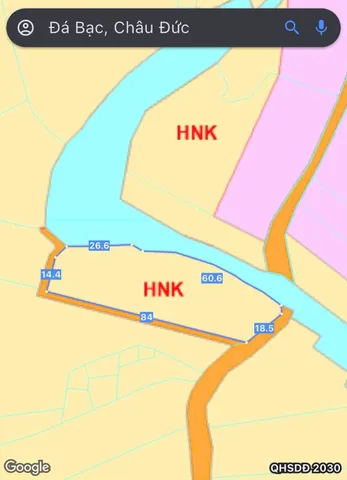 Bán đất 2235,6m² ngang 18,5m,  Giá 1.3 tỷ, Xã Nghĩa Thành, Huyện Châu Đức