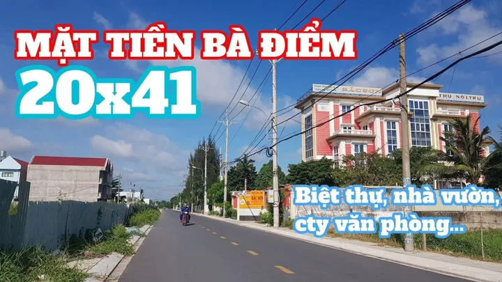 Bán đất 850m² full thổ cư Xã Bà Điểm giá tốt gọi Đất Lớn.com