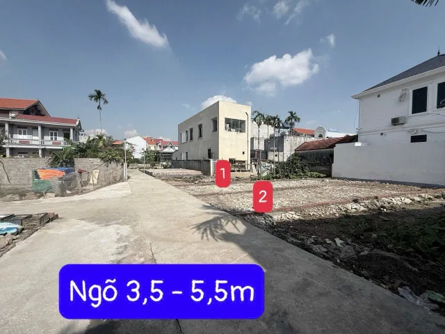 Bán 2 lô F0 Dương Quan 63 m và 64.8 m cách trục thôn 80m ngõ ô tô. L/ h :076.231.9990 e Thúy