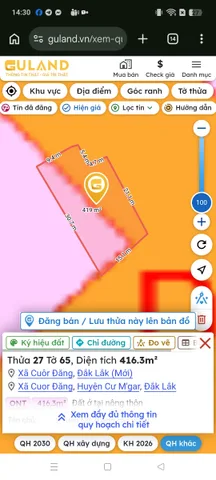 BÁN ĐẤT GÓC 2 MẶT TIỀN QL14 – VÀNH ĐAI 2, XÃ CUÔR ĐĂNG