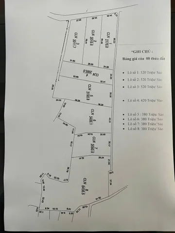 Bán đất 6436.5m² ngang 5m giá 2.43 tỷ Xã Hòa Phú