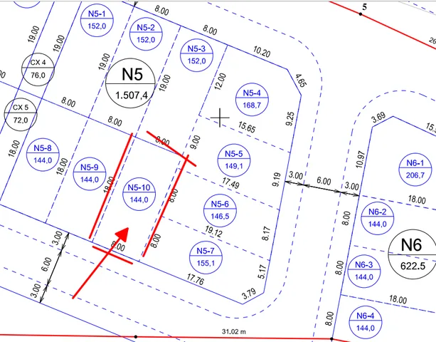 Bán đất mặt đường đấu giá Ngọc Xuyên 144m² ngang 10m giá 4.4 tỷ Phường Đồ Sơn