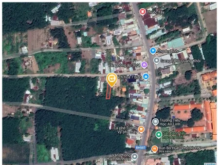 Bán đất 321.7m² giá 680 triệu Xã An Long